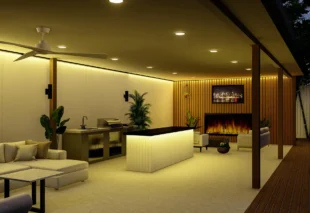 Smart storage solutions, custom wall units, luxury modular cabinetry, BNG Interiors.