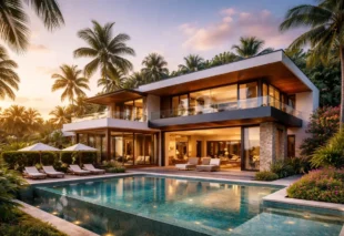 modern tropical house design