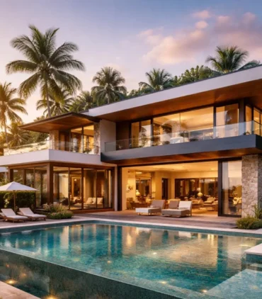 modern tropical house design